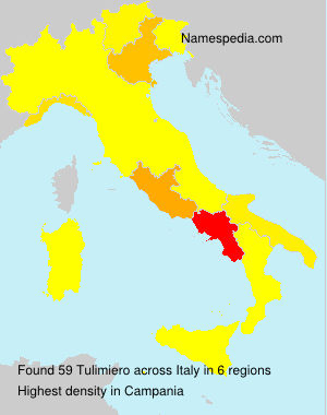 Surname Tulimiero in Italy Surname Tulimiero in Italy