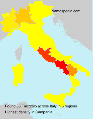 Surname Tuozzolo in Italy Surname Tuozzolo in Italy