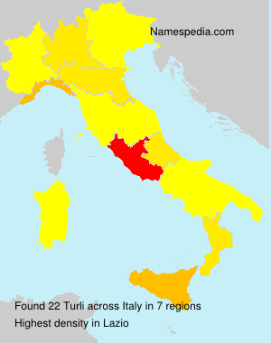 Surname Turli in Italy Surname Turli in Italy