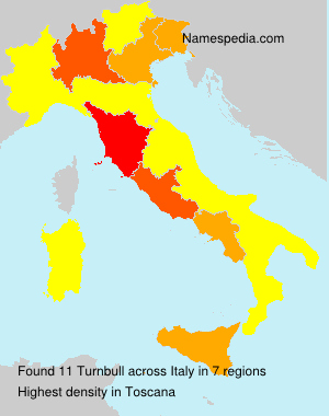 Surname Turnbull in Italy Surname Turnbull in Italy