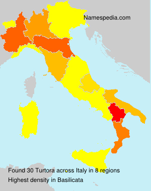 Surname Turtora in Italy Surname Turtora in Italy