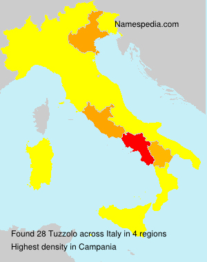 Surname Tuzzolo in Italy Surname Tuzzolo in Italy