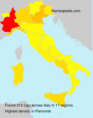 Surname Ugo in Italy Surname Ugo in Italy