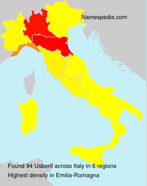 Surname Usberti in Italy Surname Usberti in Italy