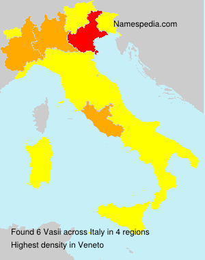 Surname Vasii in Italy Surname Vasii in Italy