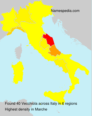 Surname Vecchiola in Italy Surname Vecchiola in Italy