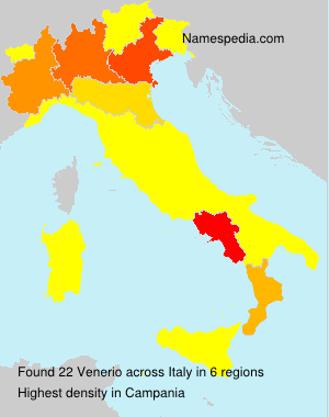 Surname Venerio in Italy