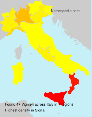 Surname Vignieri in Italy Surname Vignieri in Italy