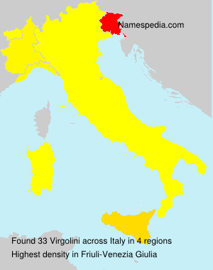 Surname Virgolini in Italy Surname Virgolini in Italy