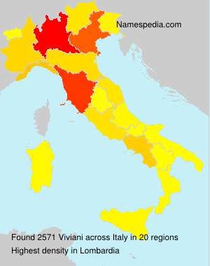 Surname Viviani in Italy Surname Viviani in Italy