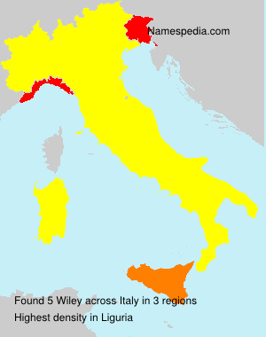 Surname Wiley in Italy Surname Wiley in Italy