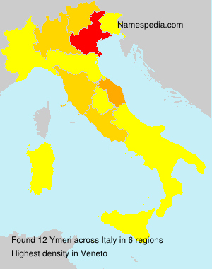 Surname Ymeri in Italy Surname Ymeri in Italy