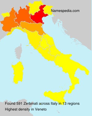 Surname Zerbinati in Italy Surname Zerbinati in Italy