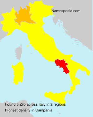 Surname Zilo in Italy Surname Zilo in Italy