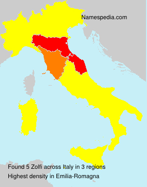 Surname Zolfi in Italy Surname Zolfi in Italy