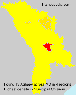 Surname Agheev in Moldova Surname Agheev in Moldova