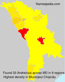 Surname Andreiciuc in Moldova Surname Andreiciuc in Moldova