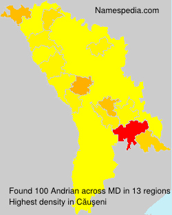 Surname Andrian in Moldova Surname Andrian in Moldova