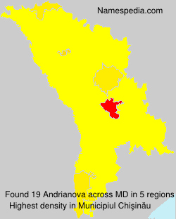 Surname Andrianova in Moldova Surname Andrianova in Moldova