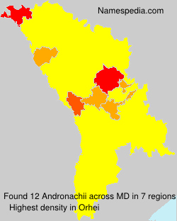 Surname Andronachii in Moldova Surname Andronachii in Moldova