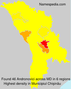 Surname Andronovici in Moldova Surname Andronovici in Moldova