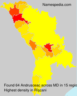 Surname Andrusceac in Moldova Surname Andrusceac in Moldova