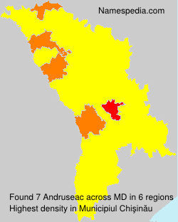 Surname Andruseac in Moldova