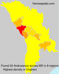 Surname Andrusenco in Moldova Surname Andrusenco in Moldova
