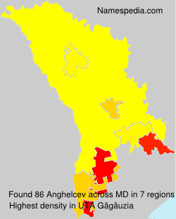 Surname Anghelcev in Moldova Surname Anghelcev in Moldova