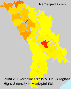 Surname Antoniuc in Moldova Surname Antoniuc in Moldova