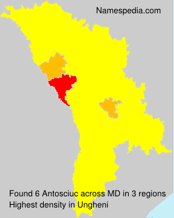 Surname Antosciuc in Moldova Surname Antosciuc in Moldova