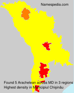 Surname Arachelean in Moldova Surname Arachelean in Moldova