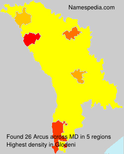 Surname Arcus in Moldova Surname Arcus in Moldova