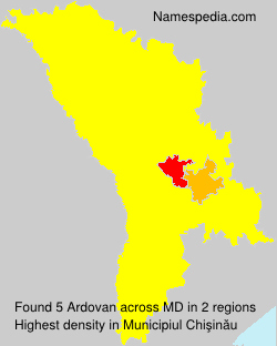 Surname Ardovan in Moldova Surname Ardovan in Moldova