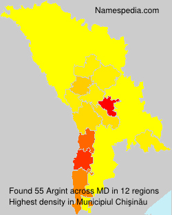 Surname Argint in Moldova Surname Argint in Moldova