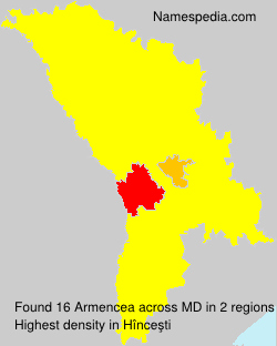 Surname Armencea in Moldova Surname Armencea in Moldova