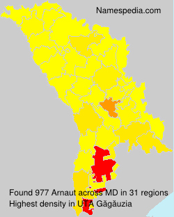Surname Arnaut in Moldova