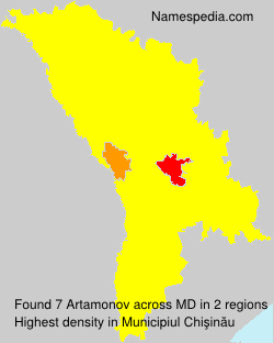 Surname Artamonov in Moldova Surname Artamonov in Moldova