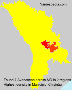 Surname Avanesean in Moldova