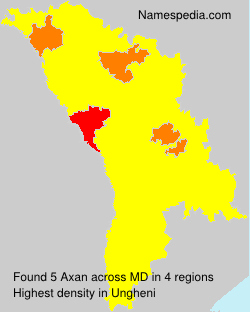 Surname Axan in Moldova Surname Axan in Moldova