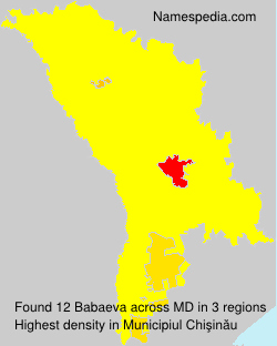 Surname Babaeva in Moldova Surname Babaeva in Moldova