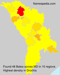 Surname Balea in Moldova Surname Balea in Moldova