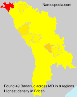 Surname Banariuc in Moldova Surname Banariuc in Moldova