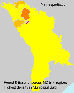 Surname Baranet in Moldova Surname Baranet in Moldova