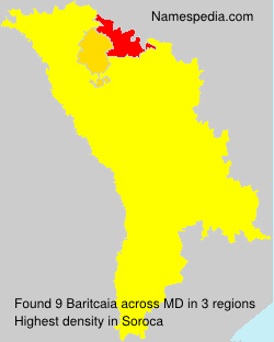 Surname Baritcaia in Moldova Surname Baritcaia in Moldova