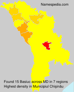 Surname Basiuc in Moldova