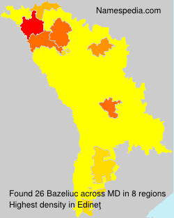 Surname Bazeliuc in Moldova Surname Bazeliuc in Moldova