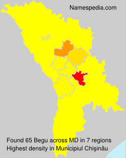 Surname Begu in Moldova Surname Begu in Moldova