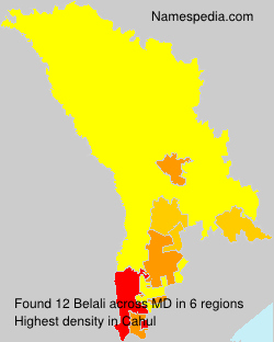 Surname Belali in Moldova Surname Belali in Moldova