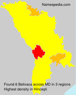 Surname Belivaca in Moldova